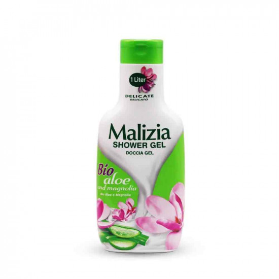 جل سائل للإستحمام بالصبار العضوي والمانيوليا - 1000 مل