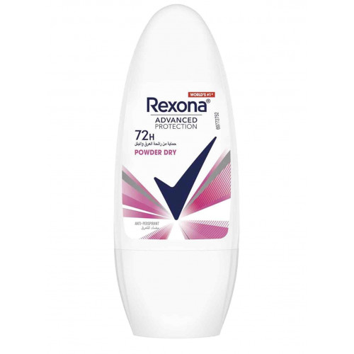 مزيل العرق باودر دراي برأس دوار للنساء من ريكسونا ، 50 ملليلتر 