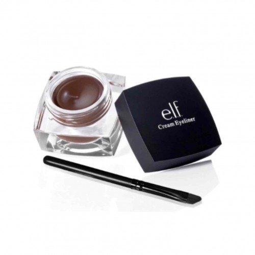 جل حواجب و ايلاينر  ،بني ضد  الماء  ، مع ريشه