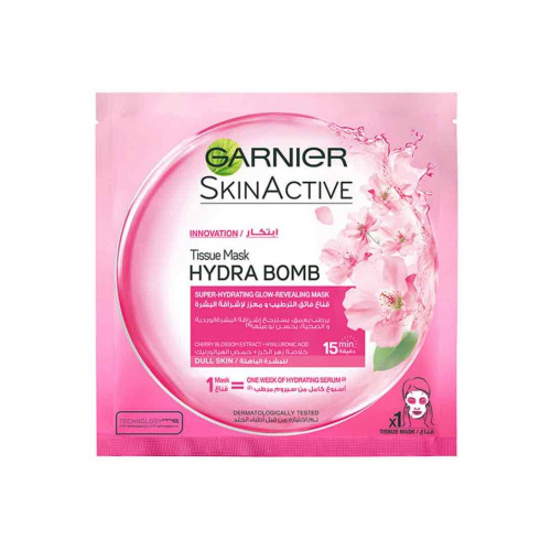 قناع قارنيه ،  هيدرا بومب الورقي مع خلاصة البابونج