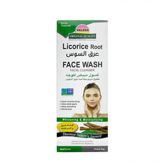 غسول عرق السوس لتفتيح وترطيب الوجه -100 مل 