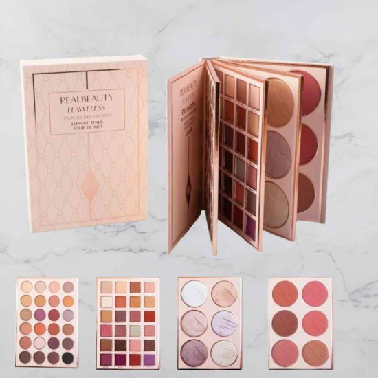 دفتر باليت منوع من 4  ( تظليل - بلاشر - اضاءه- كنتور ) من ريل بيوتي