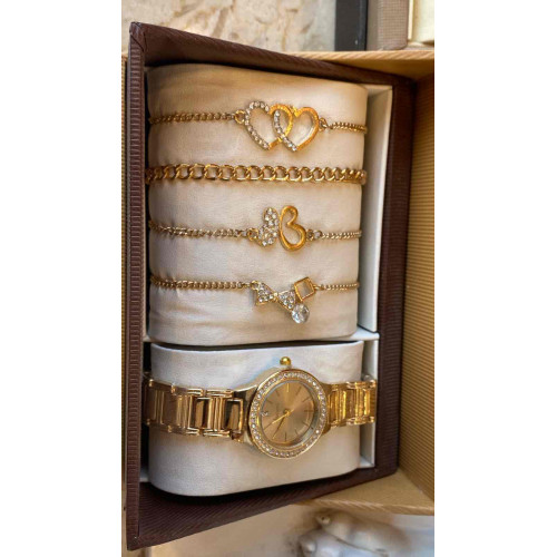 طقم ساعه نسائي رقم 7