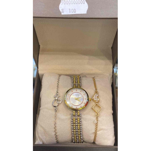 طقم ساعه نسائي رقم 17