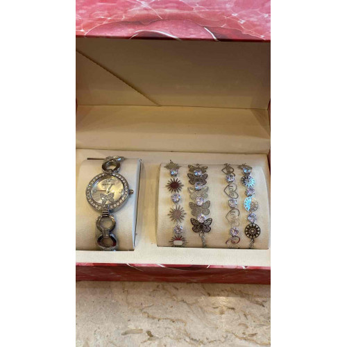 طقم ساعه نسائي رقم 19