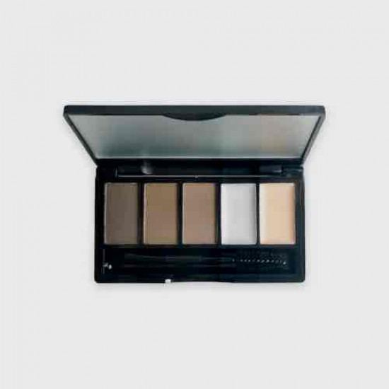 طقم ترتيب الحواجب ( جل تثبيت - و كونسيلر - و باودر رسم درجات بني ) - من ريل بيوتي