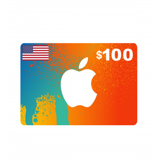 ايتونز امريكي - 100 دولار 