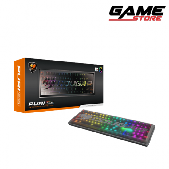 لوحة مفاتيح كوغار بوري RGB - اسود - PURI لوحة مفاتيح كوغار بوري RGB - اسود - PURI