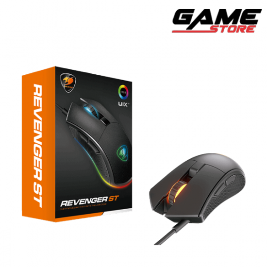 ماوس كوغار ريفينجر RGB ST - اسود - REVENGER ST RGB ماوس كوغار ريفينجر RGB ST - اسود - REVENGER ST RGB
