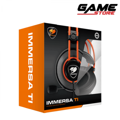 سماعة كوغار إميرسا تي اي الصوت المحيطي - اسود - IMMERSA Ti