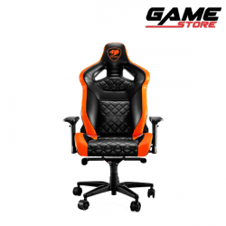 كرسي جيمينج كوغار ارمون تيتان - اسود + برتقالي - Armon Titan