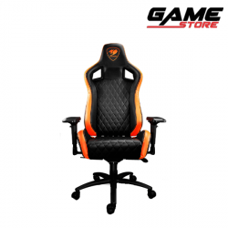 كرسي جيمينج كوغار ارمور S - اسود + برتقالي - Armor S