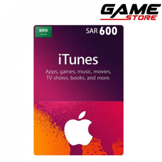 ايتونز سعودي - 600 ريال 