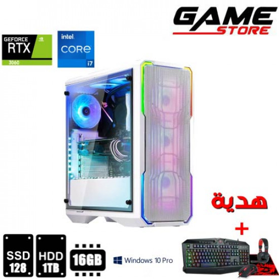 تجميعه ألعاب - بي سي جيمنق - معالج i7 الجيل العاشر - 16 جيجا بايت رام - كرت شاشه RTX3060/6G