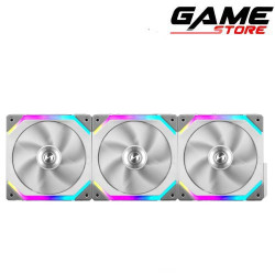 مراوح تركيب : LIAN LI UNI-FAN SL120 3PACK WHITE