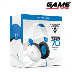 سماعة  ترتل بيتش ريكون 70 - بلايستيشن 4  -  Turtle Beach Recon 70 Headset
