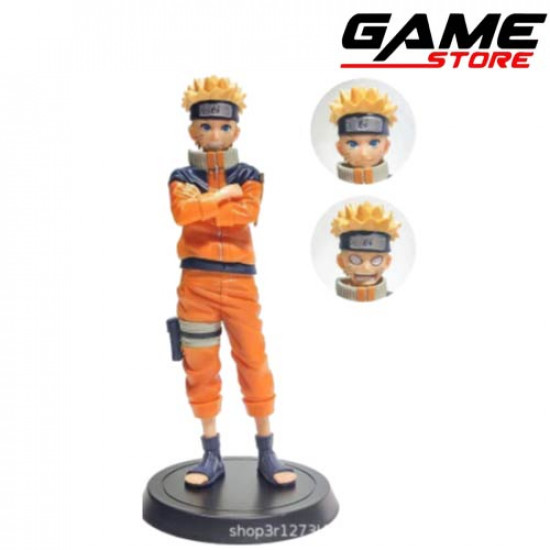 مجسم أنمي - شخصيه ناروتو مع قطعتين للتخصيص 24 سنتيمتر 