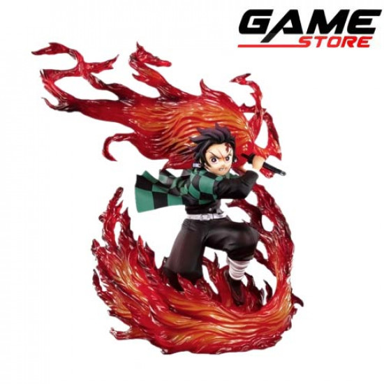 مجسم أنمي - شخصيه تانجرو قرط النار  20 سنتيمتر 