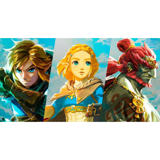 لعبة : الأسطورة زيلدا دموع المملكة - The Legend of Zelda: Tears of the Kingdom