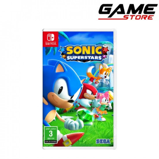 لعبة : sonic superstars nintendo switch