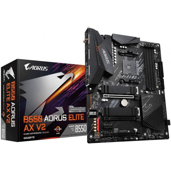 لوحه الأم : AORUS MB B550 ELITE AX