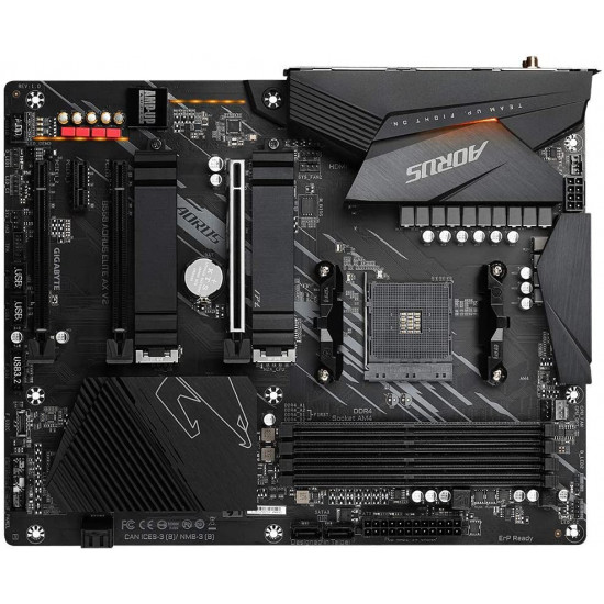 لوحه الأم : AORUS MB B550 ELITE AX