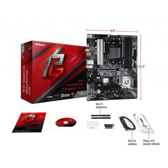 اللوحه الأم : ASROCK B550 PHANTOM