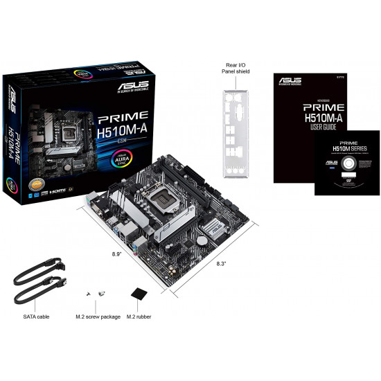اللوحه الأم : ASUS MOTHERBORD H510M-A