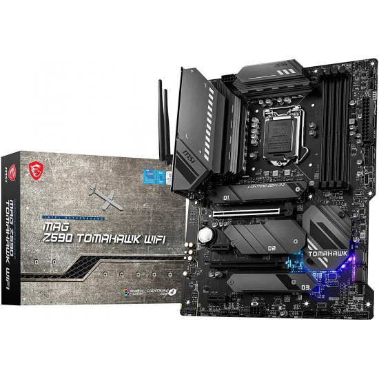 اللوحه الأم : MSI MB MAG Z590 TOMAHAWK WIFI اللوحه الأم : MSI MB MAG Z590 TOMAHAWK WIFI