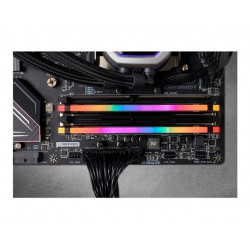 رام : CORSAIR RAM 16GB 3200 16*2 VENG RGB BLACK