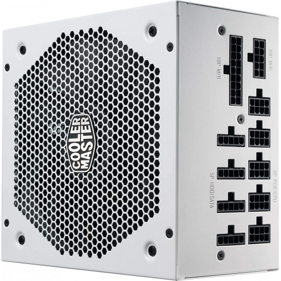 مزود طاقه : COOLER MASTER PSU 850W WHIEE