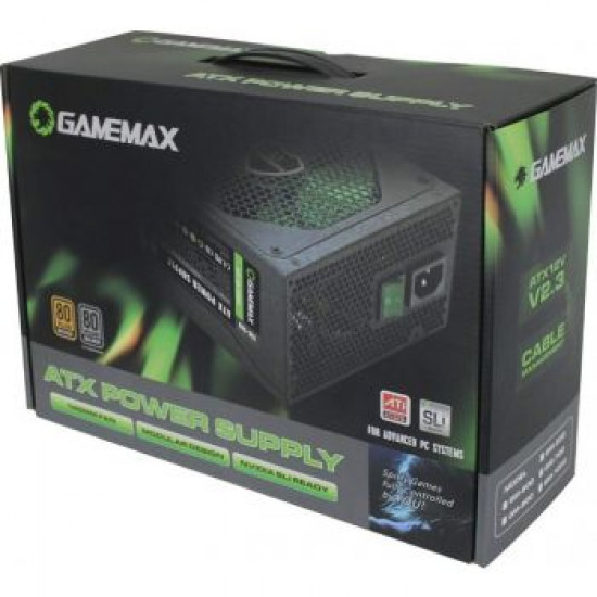 مزود طاقه : PSU GAMEMAX 500W مزود طاقه : PSU GAMEMAX 500W