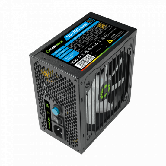 مزود طاقه : PSU GAMEMAX 700W RGB مزود طاقه : PSU GAMEMAX 700W RGB