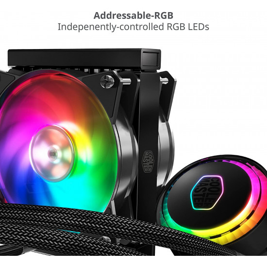 تبريد مائي : COOLER MASTERE ML120RS RGB