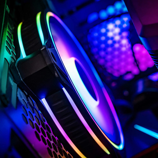 مراوح تركيب :COOLER MASTER MF140 HALO مراوح تركيب :COOLER MASTER MF140 HALO