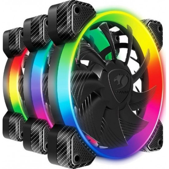 مراوح تركيب : COUGAR VERTUX 120SPB RGB3PACK