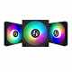 مراوح تركيب : LIAN LI ST120RGB-BLACK مراوح تركيب : LIAN LI ST120RGB-BLACK