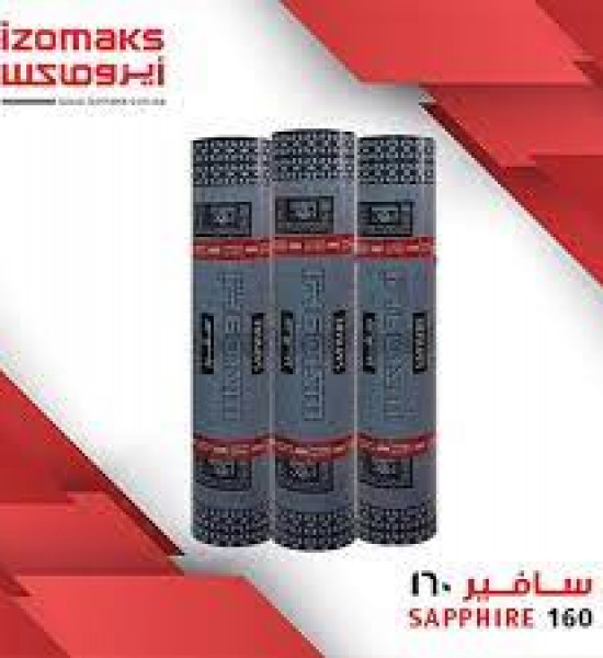 لفة عازل مائي بحص 160جرام ايزوماكس 10متر ×4ملي لفة عازل مائي بحص 160جرام ايزوماكس 10متر ×4ملي