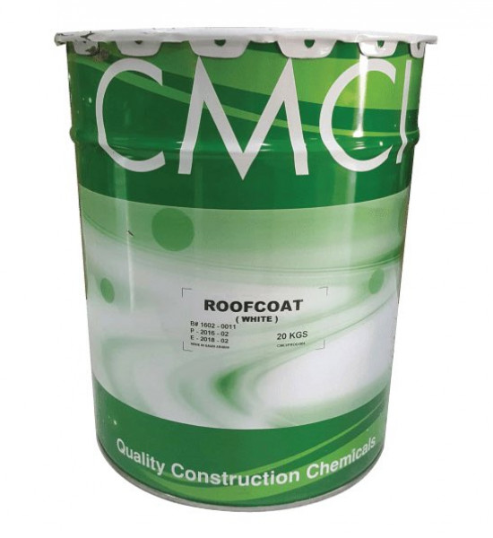 سي ام سي عازل مائي ابيض روفكوت 20كيلو سي ام سي عازل مائي ابيض روفكوت 20كيلو