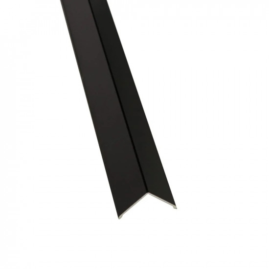 البلدية زاوية ركن سل استيل 304 اسود لميع 1×1×2.44متر