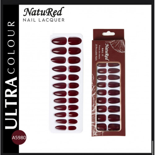 طقم أظافر لصق ذاتي من ناتوريد-A5980