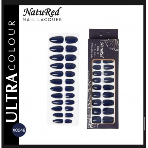 طقم أظافر لصق ذاتي من ناتوريد-X0048