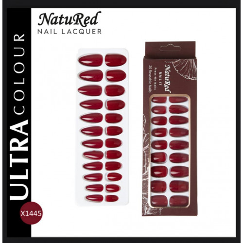 طقم أظافر لصق ذاتي من ناتوريد-X1445