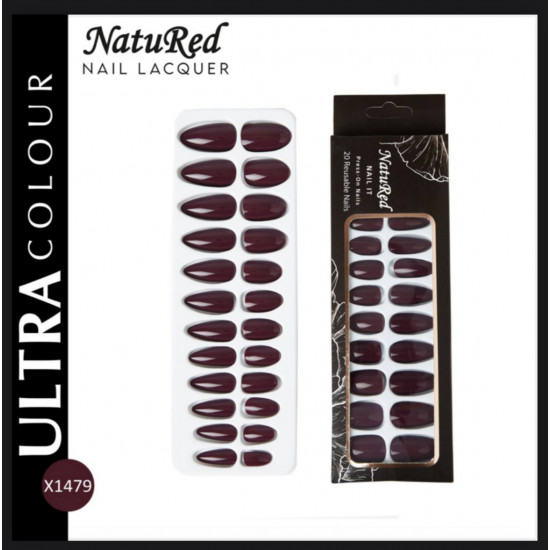 طقم أظافر لصق ذاتي من ناتوريد-X1479 طقم أظافر لصق ذاتي من ناتوريد-X1479