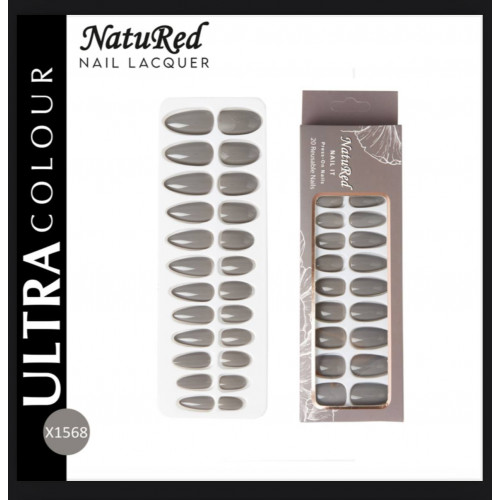 طقم أظافر لصق ذاتي من ناتوريد-X1568
