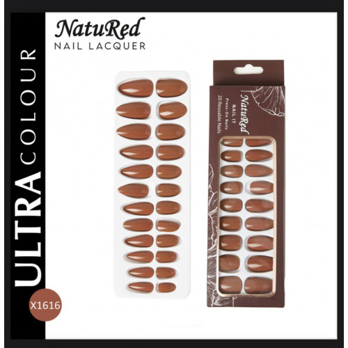 طقم أظافر لصق ذاتي من ناتوريد-X1616