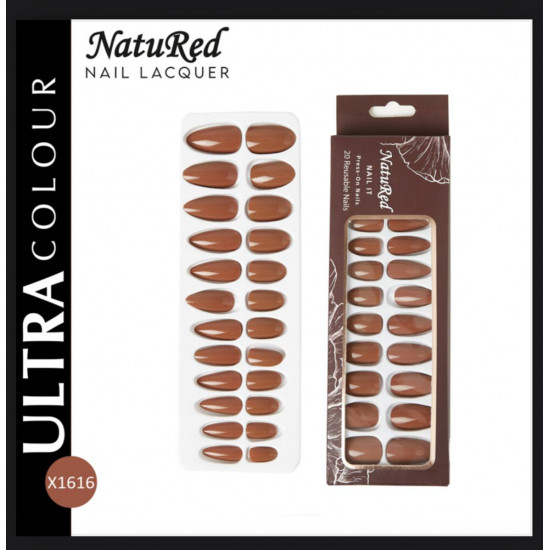 طقم أظافر لصق ذاتي من ناتوريد-X1616 طقم أظافر لصق ذاتي من ناتوريد-X1616