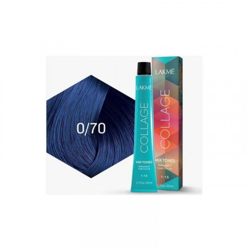 لاكمي صبغة شعر دائمة كولاج بدرجات ممزوجة أزرق 0/70-60مل لاكمي صبغة شعر دائمة كولاج بدرجات ممزوجة أزرق 0/70-60مل