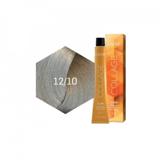 لاكمي كولاج صبغة شعر دائمه  اشقر  رمادي فاتح 12/10 لاكمي كولاج صبغة شعر دائمه  اشقر  رمادي فاتح 12/10