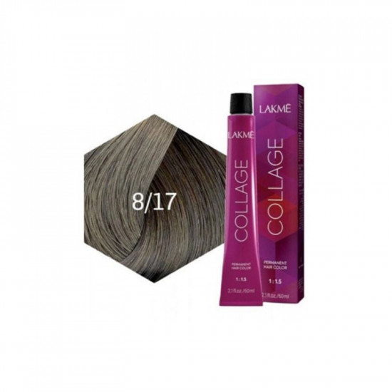لاكمي كولاج صبغة شعر دائمه  اشقر رمادي فاتح  8/17 لاكمي كولاج صبغة شعر دائمه  اشقر رمادي فاتح  8/17